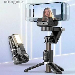 Stabilisatoren COOL DIER 360 Roterend Volgopnamemodus Kruiskoppelingstabilisator Zelfstaafstatief Handheld voor smartphonefotografie Q240320