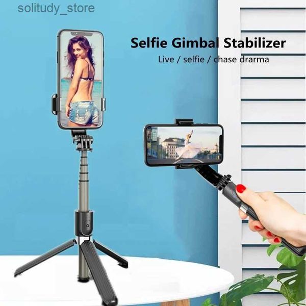 Stabilisateurs FANGTUOSI Joint universel stabilisateur de poche sans fil enregistrement vidéo Mobile Smartphone caméra d'action Joint universel Q240319