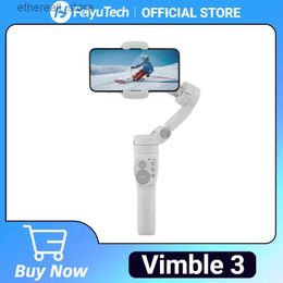 Stabilisatoren FeiyuTech Vimble 3 Officiële 3-assige Gimbal-stabilisator voor smartphone Inklapbaar met verlengstang Geschikt voor iPhone/Sumsung voor Vlog Q231116