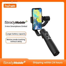 Stabilisateurs Hohem iSteady Mobile Plus Stabilisateur portatif à 3 axes pour smartphone Android et iPhone15 14 13 PRO 2024 Version améliorée Q231116
