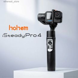 Estabilizadores Hohem Isteady Pro4 Estabilizador de cardán portátil de 3 ejes para Gopro Hero 12 11 10 7 8 9 Insta360 One R Osmo Action Camera Video Q231116