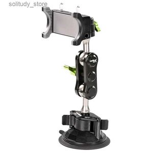 Stabilisateurs LanParte nouveau support de téléphone support de téléphone de voiture stable téléphone selfie bâton 360 support rotatif Q240319