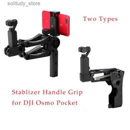 Stabilisatoren Stabilisatoren Stabiele handgreep arm schokdemperbeugel flexibele 4-assige beugel voor DJI OSMO pocket 2 kruiskoppeling accessoires voor mobiele telefoons Q240319