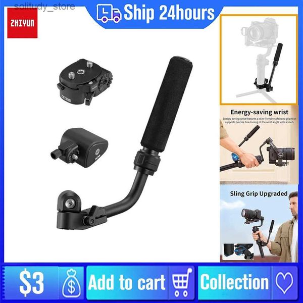 Stabilisateurs ZHIYUN EX1A09 repose-pied sans effort Mode de poignée 2.5 pour Weebill 3S stabilisateur de caméra portable accessoire de joint universel Q240319