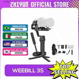 Stabilisatoren Zhiyun officiële Weebill 3S camera kruiskoppeling stabilisator 3-assige handheld SLR spiegelloze camera geschikt voor Canon Panasonic Nikon Q240319