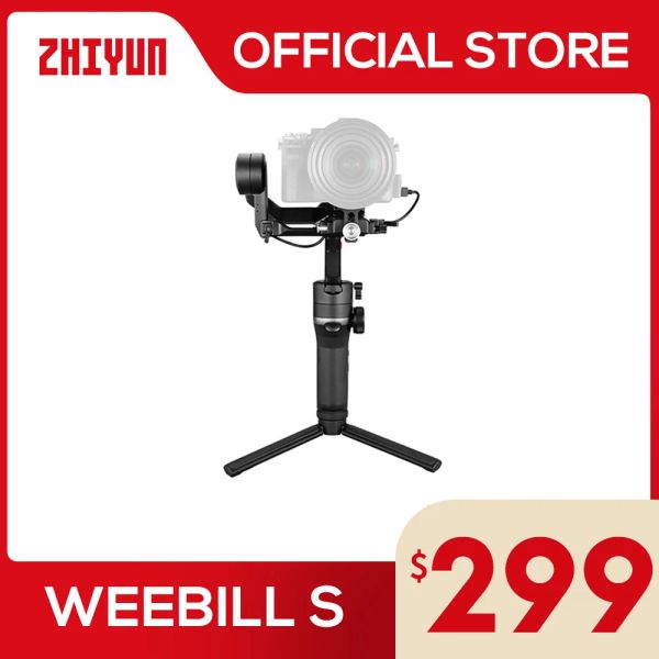 Estabilizadores Zhiyun Weebill S Gimbal Camera Estabilizador para DSLR SONY A7M3 A7III A7R3 NIKON Z6 Z7 Panasonic GH5S Canon