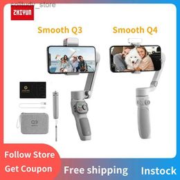 Stabilisatoren ZHIYUN SMOOTH Q3 Q4 3-assige kruiskoppeling smartphone handheld stabilisator gebarenbediening Q240319