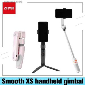 Stabilisateurs ZHIYUN SMOOTH XS téléphone cardans Selfie bâton stabilisateur de poche Palo Smartphones pour iPhone Redmi Samsung Q231116