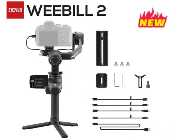 Stabilisants Zhiyun Weebill 2 Weebill S Gimbal Stabilisateur pour la caméra DSLR Cameras 3axis Passheld avec écran pour canon pour Sony