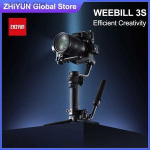 Stabilisateurs Zhiyun Weebill 3S stabilisateur de joint universel portatif à 3 axes adapté aux appareils photo reflex sans miroir Canon Nikon Panasonic Q240320
