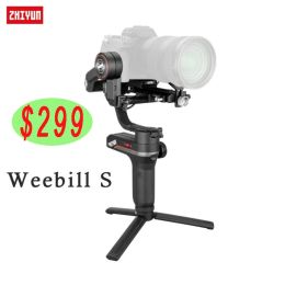 Stabilisatoren Zhiyun Weebill S 3axis Gimbal Camera Stabilizer voor DSLR Mirrorless Sony / Nikon / Panasonic / Canon / Panasonic / Fujifilm