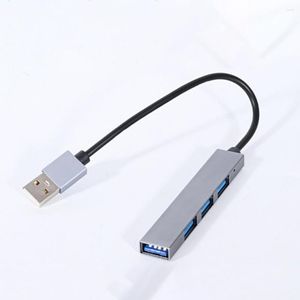 Stabiele overdracht draagbare TF -kaartlezer 3 Poort USB2.0 Hub Uitbreiding Dock USB Docking Station Computeraccessoires