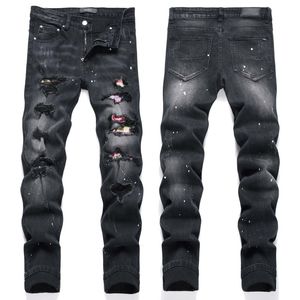 Hommes empilés pour femmes pile pantalon pantalon noir de haute qualité design droit rétro streetwear décontracté pantalon de survêtement jeans pour femme