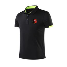 Stade Rennais POLO-modieus ontwerp voor heren en dames, zacht ademend mesh sport-T-shirt, casual shirt voor buitensporten