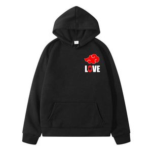 Personeel Hoodie Moletom 2021 Hip-Hop Heren- en Dames Fall / Winter Fleece Lange mouwen Harajuku Streetwear Top H0910