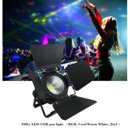 Stage Disco Bar Surface Lighting 100W COB Warme / Cold White LED Indoor Par Light Film en Television Fill Lamp Wedding TV-show