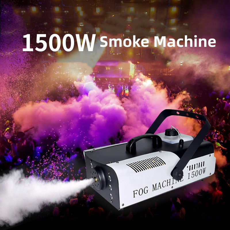 Stage Effect Fog Machine With Remote & Dmx 512 1500w Smoke Machine for wedding party club