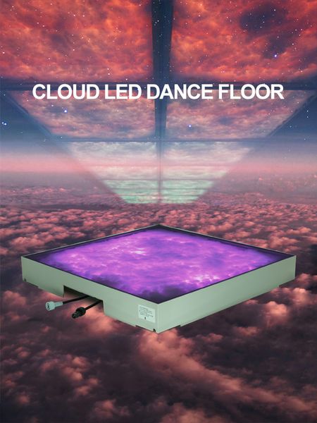 Efectos de escenario LED DJ Disco Light Thunder Cloud Dance Floor