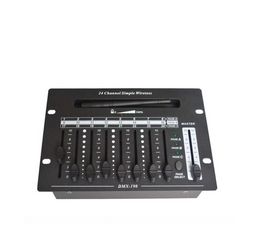 Stageverlichting Power Faille Memory 24 Channel eenvoudige draadloze console -controller