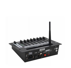 Contrôleur de console sans fil simple à 24 canaux, signal DMX512 standard pour éclairage de scène