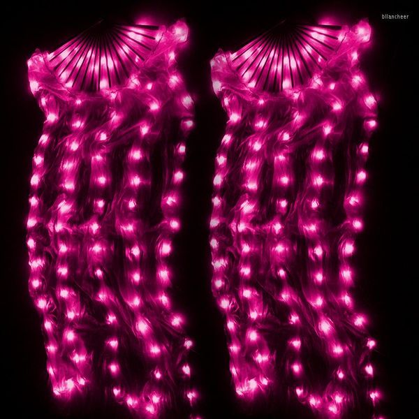 Wear 1 pièces Fans Performance Belly Dance LED 180 cm Niveau Accessoires Accessoires Flash