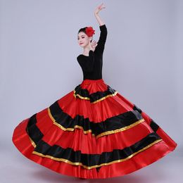 Stage Wear 2022 Flamenco Rokken Dames Flamengo Dans Kostuums Gypsy Rok Dames Ballroom Dansende Jurk Toon kleding