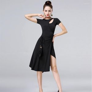 Vêtements de scène 2023 robe de danse latine femmes compétition Costumes vêtements salle de bal Tango Cha femme pratique Danse danse jupe