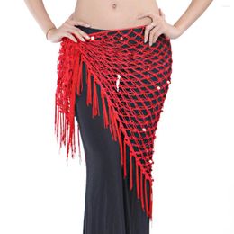 Stage Wear 2023 Style Belly Dance Costuums Pailletten Hip sjaal voor vrouwen Dancing Belts Accessoire