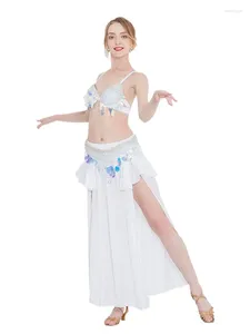 Stage Wear 2024 Belly Dance Practice Clothing Sexy High-End Performance Oriental Rok Set 120292