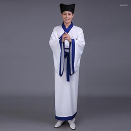 Vêtements de scène Costume ancien Hanfu hommes élégant érudit vêtements Premier ministre Costumes chinois national traditionnel