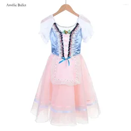 STATE Wear B24054 Girls Mujeres cortas Ballet Professional Tutu Blue Top Bodhe con faldas rosadas Tutus romántico