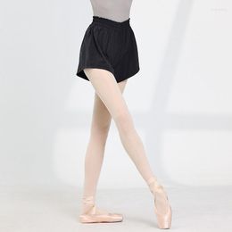 Stage Wear Ballet Dance Pantalons courts Adulte Quotidien Confortable Pratique en plein air Vêtements de danse Simple Moderne Taille haute