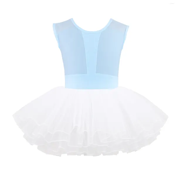 Stage Wear Vestido de ballet para niños Gimnasia Practica ropa de baile (niña/niña grande)