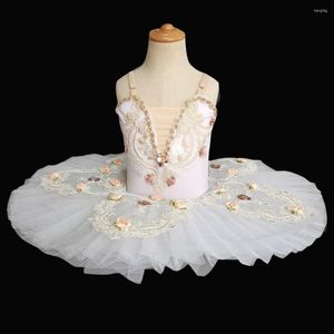 Vêtements de scène robe de Ballet filles enfant adulte blanc professionnel Tutus lac des cygnes Tutu femmes ballerine Costumes vêtements pour