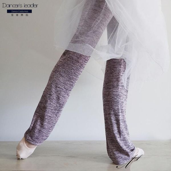 Stage Wear Ballet Justaucorps Pour Adulte Hiver Formation De Base Réchauffer Sur Le Genou Leggings Chaussettes Droite Longue Performance Costume Bas