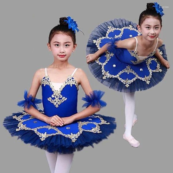 Stage Wear Ballet Justaucorps pour femmes tenue filles robe pour enfants Costume fille femme Costume de danse robes courtes