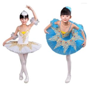 Stage Drag Ballet Tutu Child Ballerina Figuur Skating Dress Tutus Adult Swan Lake Dance Dessen voor meisjes Pannenkoek