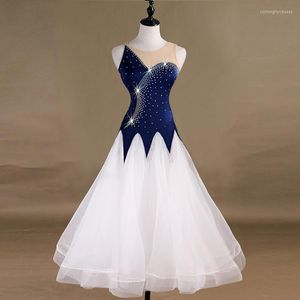 Stage Wear Robe de salle de bal Standard Dance Waltz Costumes Femmes Tango Costume Sexy Rumba