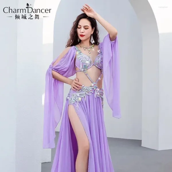 Scary Wear Dance Costume Costume Festival tenue Robes pour Prom Performance Carnival Party Crop Top Long Jirt 2024