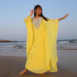 Vêtements de scène Costume de danse du ventre longue Robe Perforamce balançoire orientale Tribal Khaleegy jupe pour les femmes tenue de Robe de danse du ventre