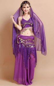 Stage Draag buikdanskostuums te koop rokken vrouwen Bollywood Egyptische kleding plus size volwassenen