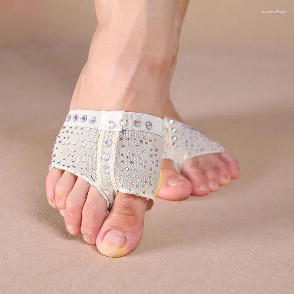 Stage Wear Belly Dance Foot Tongs Ballet Gymnastique Toe Pads Chaussures de protection professionnelles