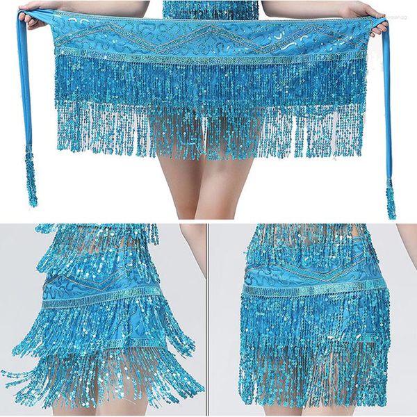 Stage Wear Belly Dance Hip Scraf Sexy Festival Wrap Jupe Party Dancing Belt Club Costumes