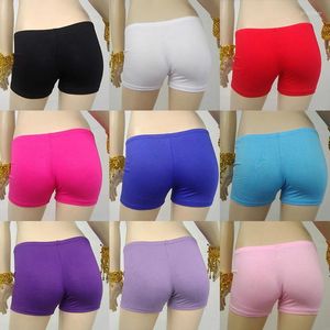 Stage Draag Belly Dance Leggings Solid Anti Lege Short Bellydance Hip Pants Dancing Safety for Women Girls Underwear 14 Colors