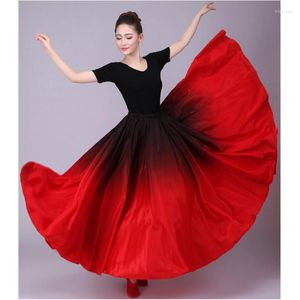 Stage Wear Belly Gypsy Skirt Dance Ruffle Flamenco Dancing Faldas grandes de flamenco Disfraz