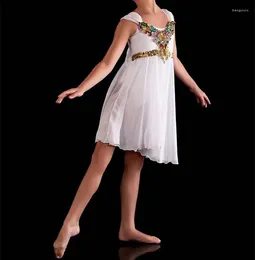 Stage Wear Enfants Robe de ballet pour filles Adulto Swan Lake Costume Ciel Bleu Rose Blanc Vêtements Enfants Personnalisable