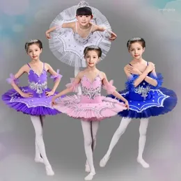 Stage Wear Kinderen Ballet Rok Kleine Zwaan Dansvoorstelling Ballerina Jurk Professionele Tutu Voor Meisjes