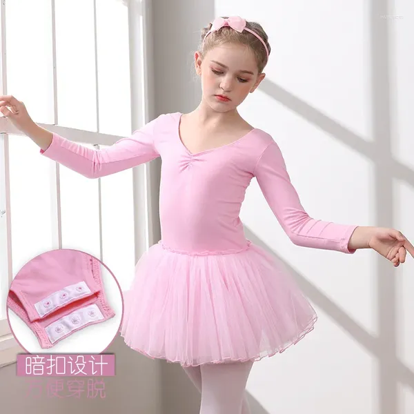 Stage Wear Dance Uniforme de baile Traje de práctica de Summer Summer Camiseta Ballet Ballet Princess Falda