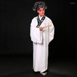 Vêtements de scène Style chinois Costumes de danse classique manches longues brodé opéra Performance drame vêtements pour homme