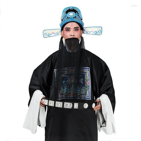 Escenario desgaste chino tradicional ópera de Pekín oriental antiguo traje de togae drama clásico arte rendimiento ropa hanfu vestido masculino